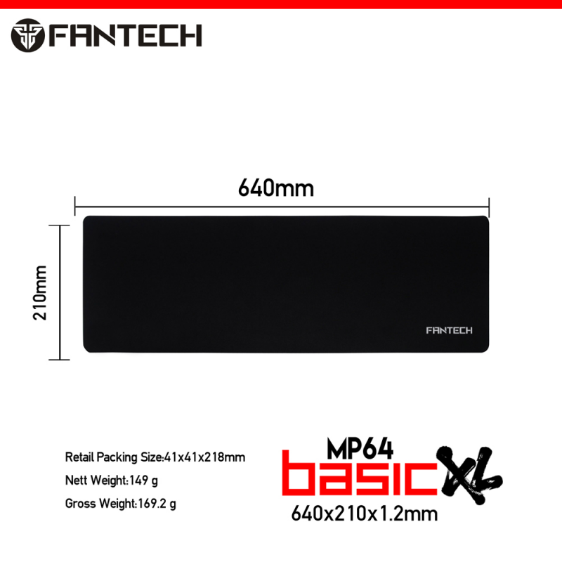 PODLOŽAK ZA MIŠ FANTECH MP64 XL BASIC - Slika 6