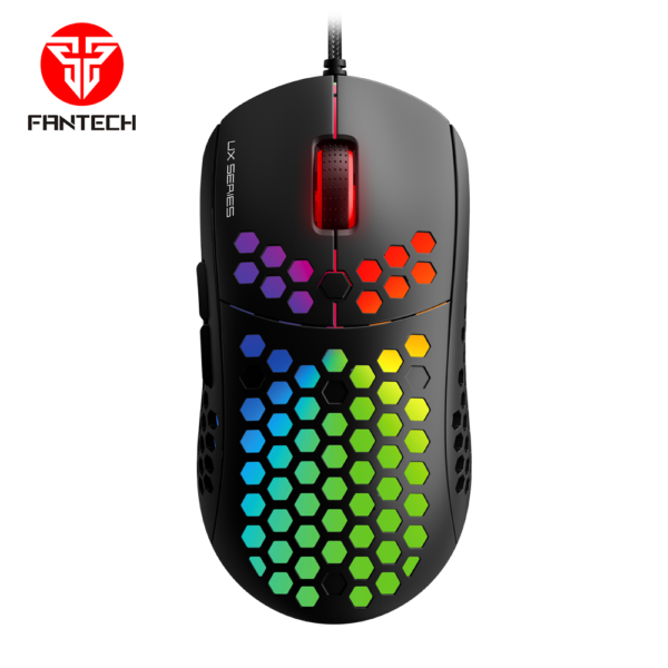 Gejmerski miš FANTECH UX2 HIVE CRNI