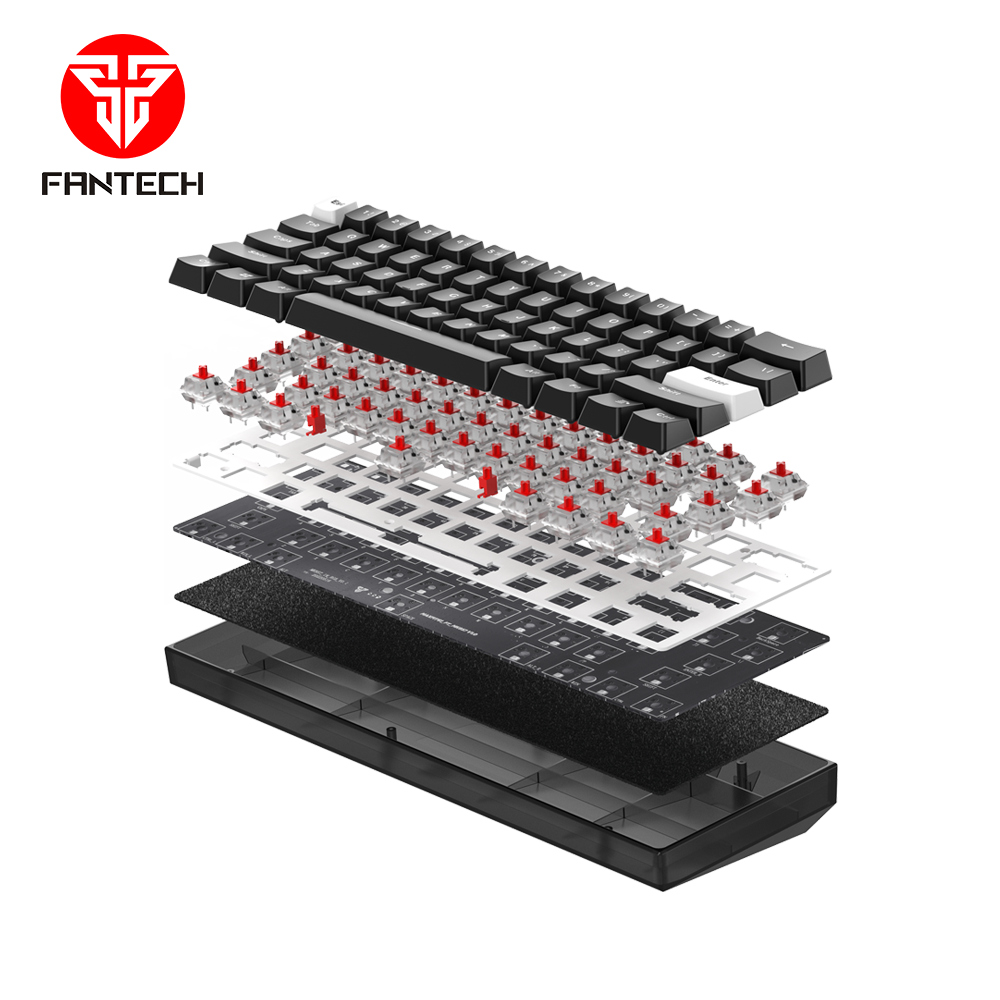 Mehanička tipkovnica FANTECH MK857 MAXFIT61 BLACK EDITION - Slika 5