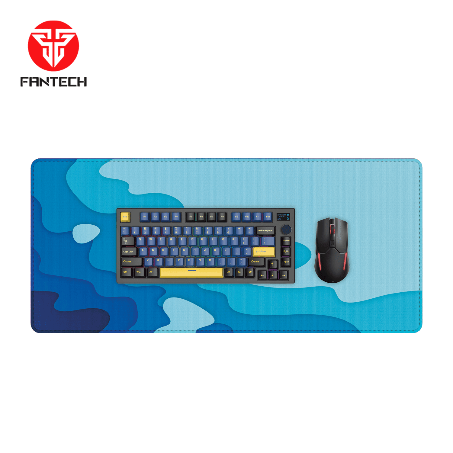 Podložak za miš FANTECH MP905 Seaside Wave VIBE EDITION 900X400X4MM - Slika 3