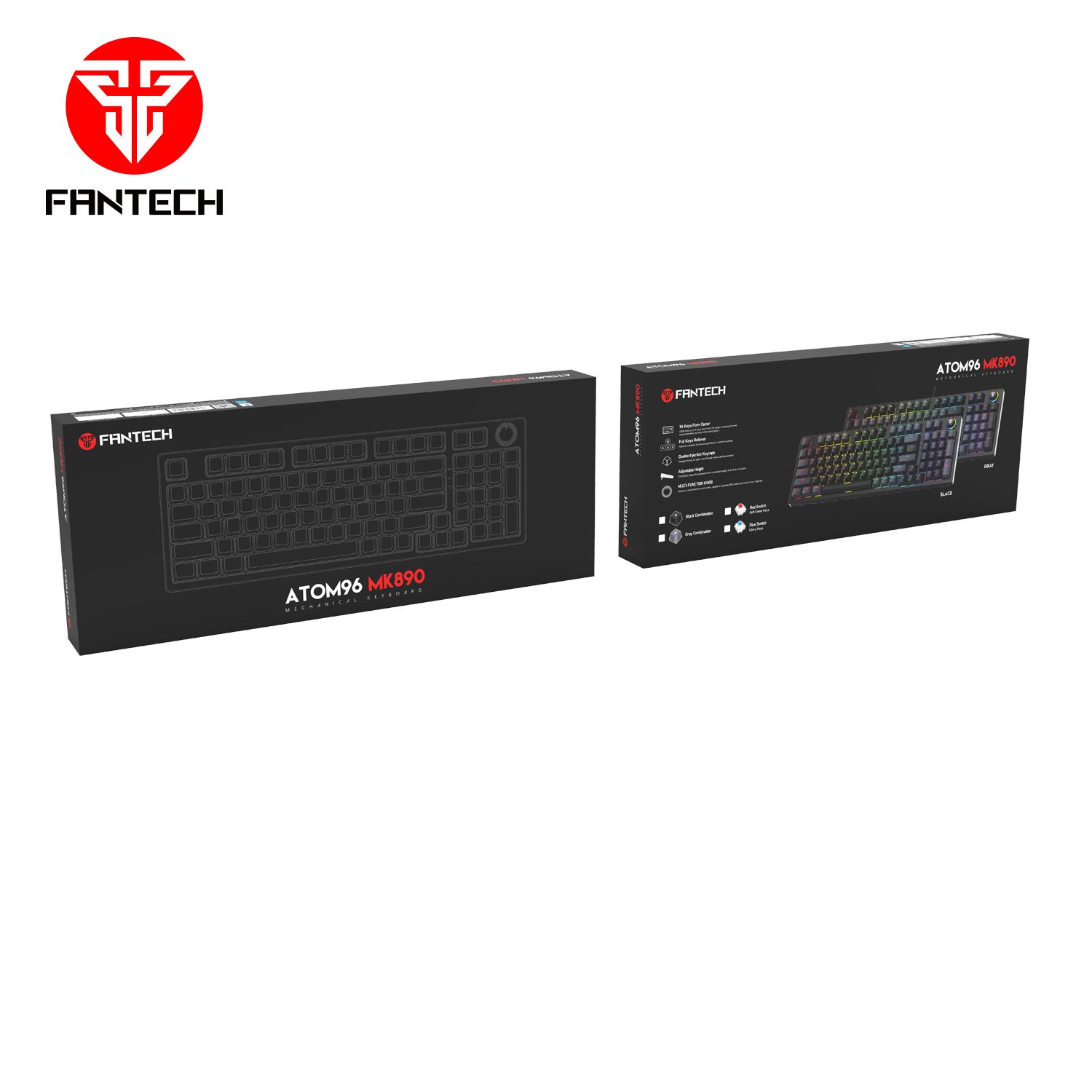 Mehanička tipkovnica FANTECH ATOM96 MK890 - Slika 4