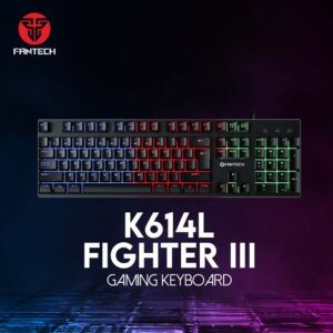 TIPKOVNICA GAMING ŽIČNA FANTECH FIGHTER III K614L CRNA