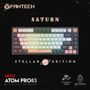 TIPKOVNICA GAMING ŽIČNA MEHANIČKA FANTECH ATOM PRO 83 RED SW. MK913 SATURN