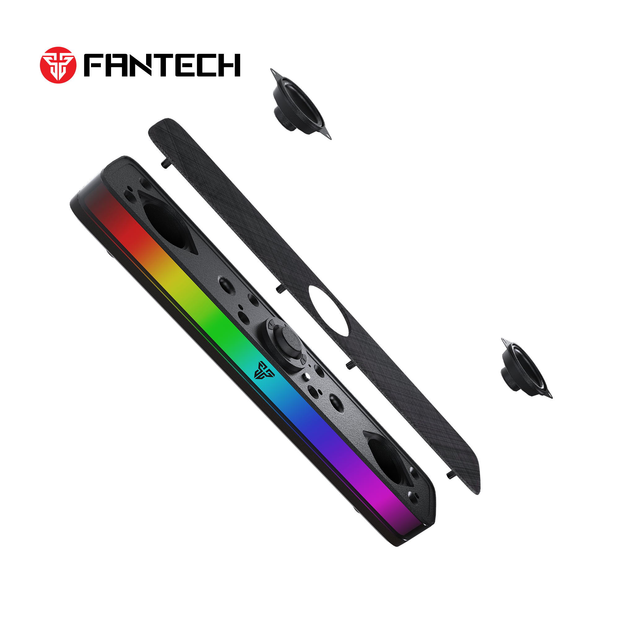 Zvučnik Gaming FANTECH Bluetooth 5.3, 3.5 mm + Tip C GROOVE BAR PRO BS151 Crni - Slika 4