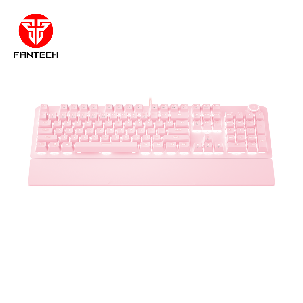 TIPKOVNICA GAMING ŽIČNA MEHANIČKA FANTECH MAX POWER BLUE SW MK853V2 SAKURA EDIT.