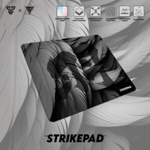 PODLOŽAK ZA MIŠ FANTECH 490x420x3mm HOLOGRAPHIC STRIKEPAD MST491 CRNI
