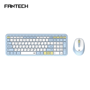 SET BEŽIČNI MIŠ I TIPKOVNICA FANTECH GO WK901 PLAVA