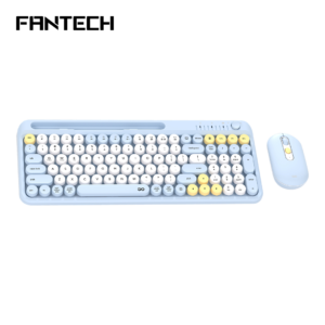 SET BEŽIČNI MIŠ I TIPKOVNICA FANTECH GO MOCHI 101 WK899 PLAVA